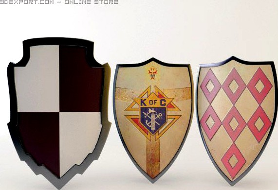 shields 3D Model