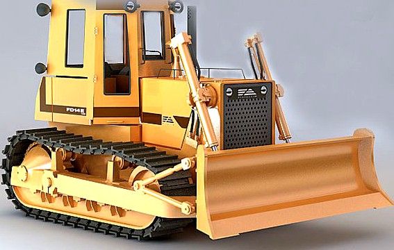 Tractor 3D Model