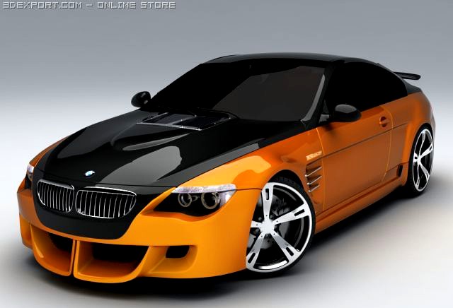 BMW M6 Tension by Schnitzer 3D Model