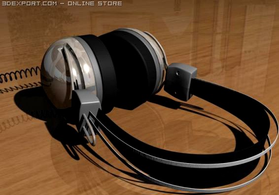 Headset 3D Model