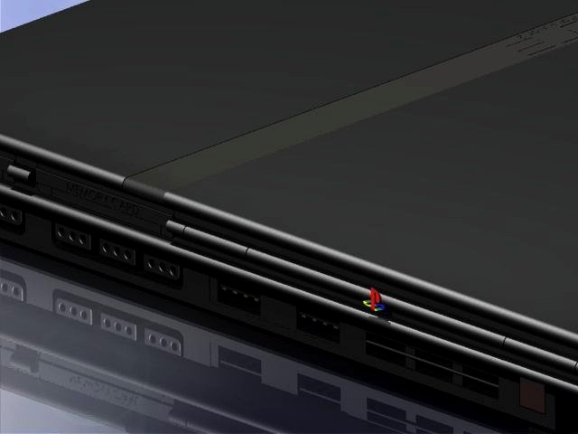 PS2 Slim 3D Model