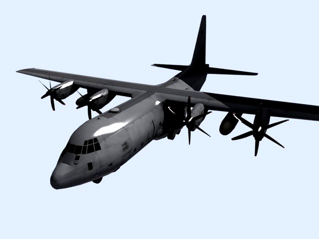 US C 130 Hercules Airplane