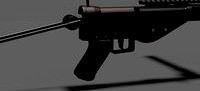 Modified STEN submachinegun
