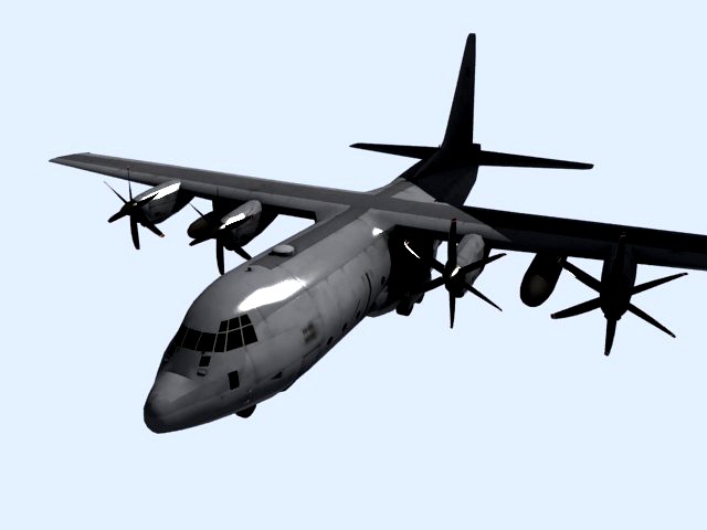 US C 130 Hercules Airplane
