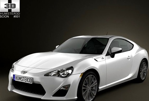 Scion FRS 2013 3D Model