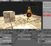 Walking Skeleton rigged and animated