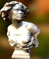 bust of female slave