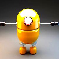 Little Robot by Jack73 RIGGED