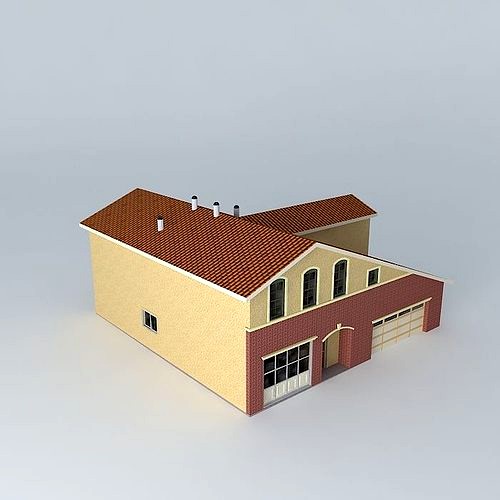 Salt Box House with dormer