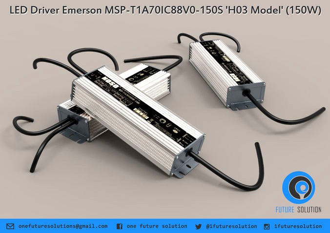 LED Driver Emerson MSP-T1A70IC88V0-150S - H03 Model - 150W