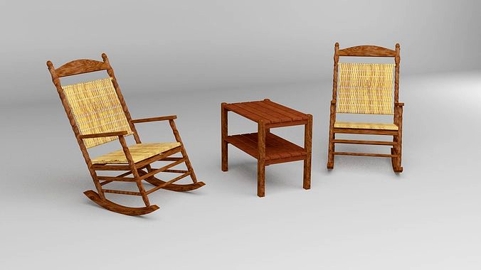 wooden chairs set