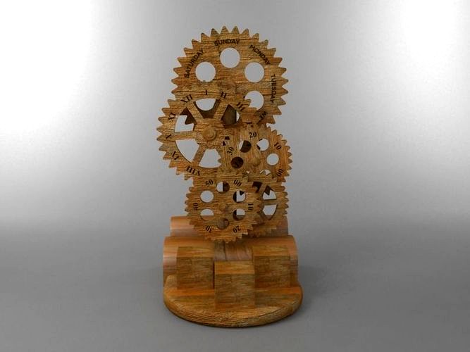 Gear Watch wood