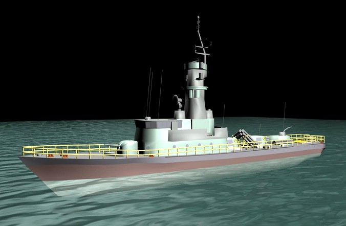 Torpedo Boat model - cheap