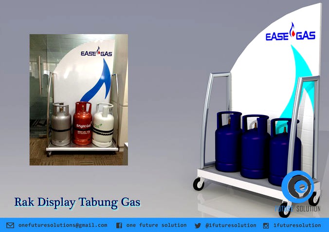 Rak Display Tabung Gas