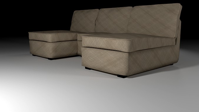 Simple Couch for Blender Cycles