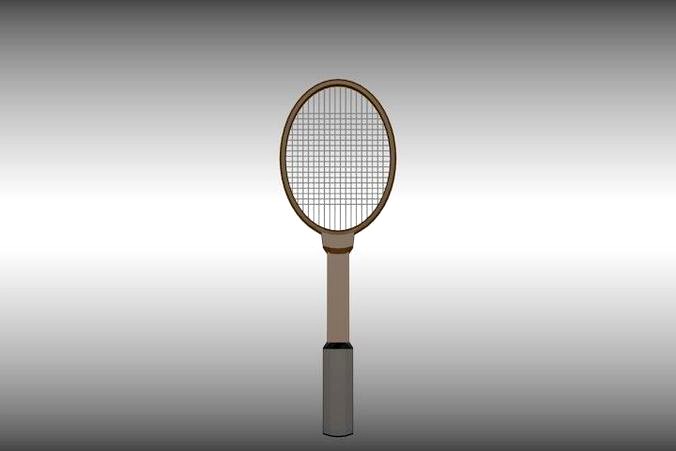 A tennis racket