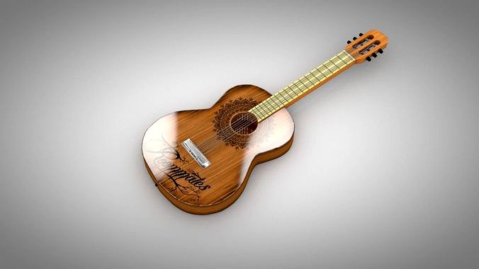 Acoustic italian Guitar