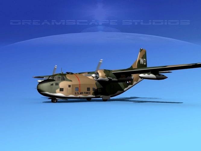 Fairchild C-123B Provider USAF Vietnam