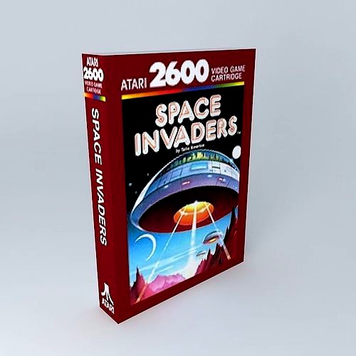 Atari 2600 Space Invaders Boxed Game PAL Version
