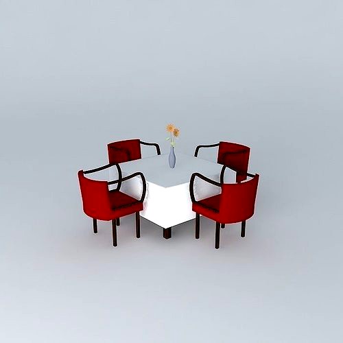Graf Zeppelin table and chairs