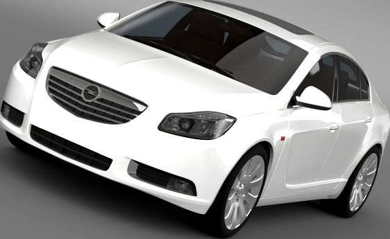 Opel Insignia Hatchback 200813 3D Model