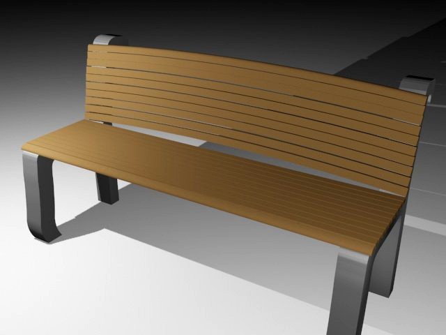 Bench 3D Model