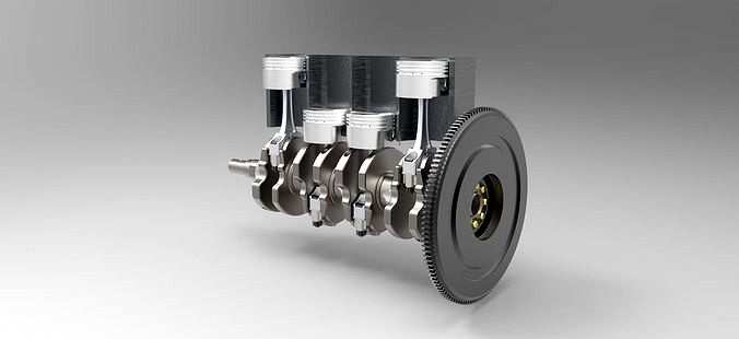 crank piston mechanism