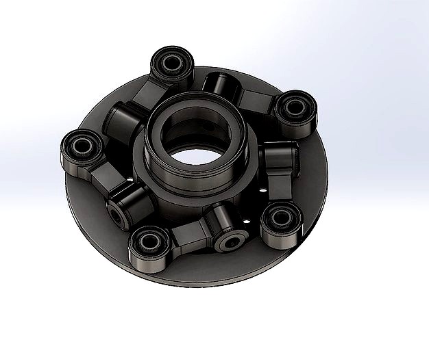 Centra Flexible Coupling 3d model
