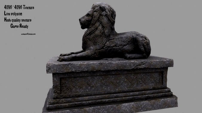 Lion Statue 8