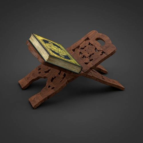 Holy Book Reading Table  with Extra LowPoly version