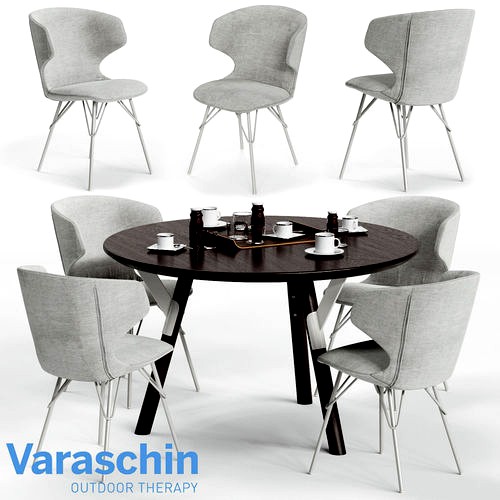 Varaschin KLOE Chair and LINK Table