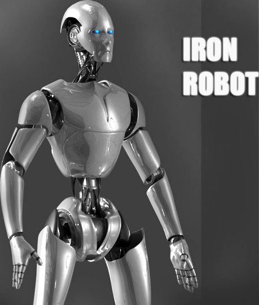 IRON ROBOT 3D Model