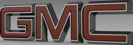 GMC Logo 3D Model