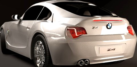 BMW Z4 Coupe 3D Model