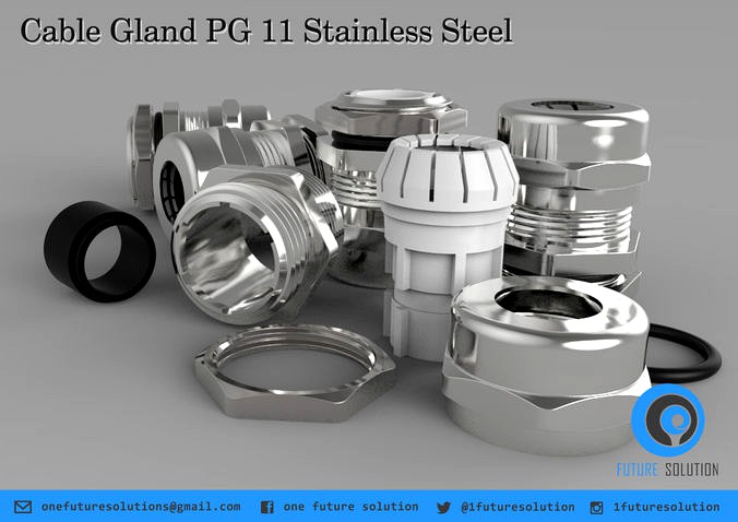 Cable Gland PG 11 Stainless Steel