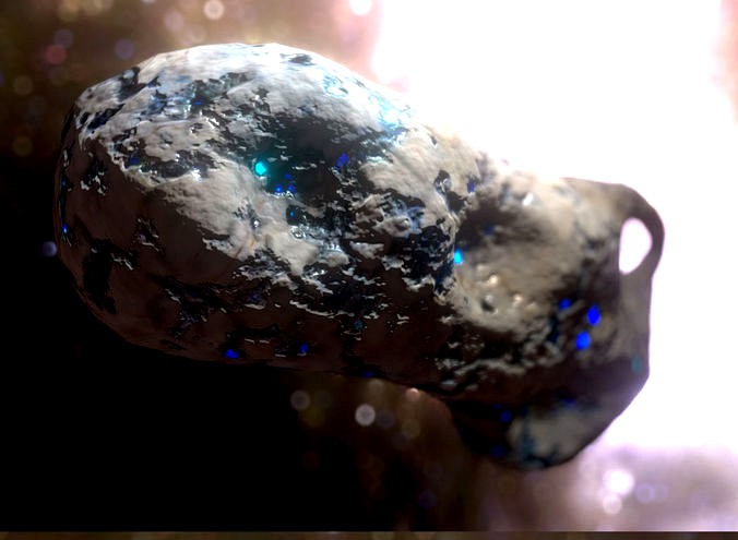 Asteroid with mysterious minerals for free