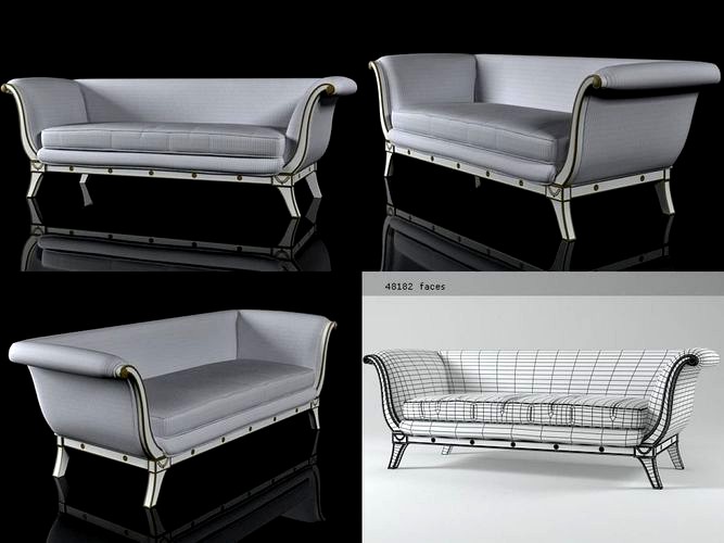 Swedish Neoclassical Sofa