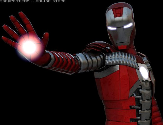 Iron Man MARK 5 3D Model