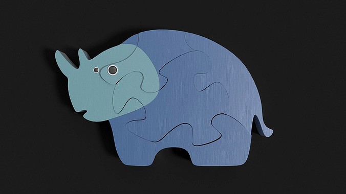 Hippo puzzle