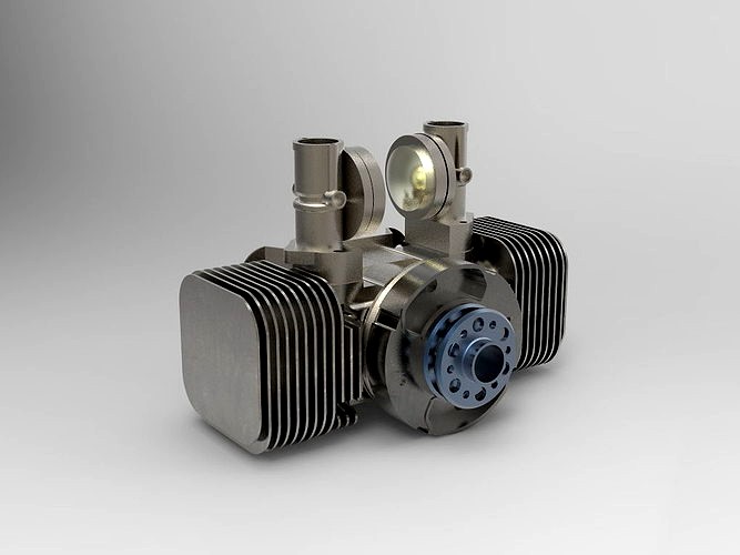 Limbach L 275E - 15 kW 20hp air cooled 2-cylinder engine