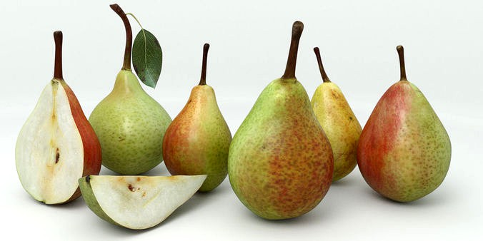 Pear 3d models