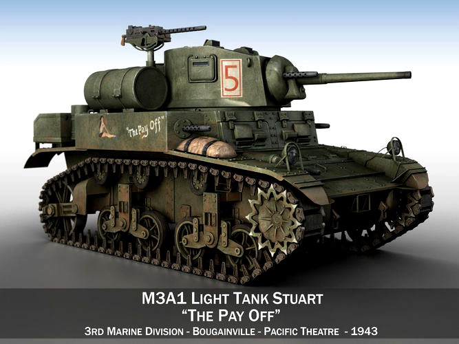 M3A1 Light Tank Stuart - The Pay Off