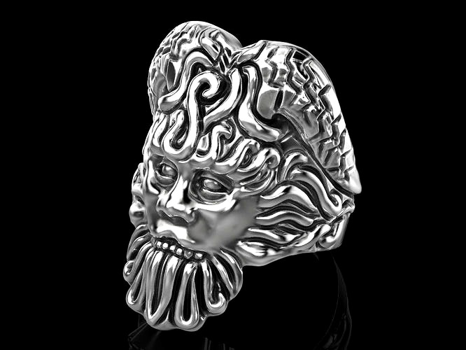 Poseidon Ring | 3D