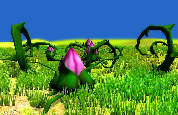 Strange Flower and Bramble Unity 3d Ready