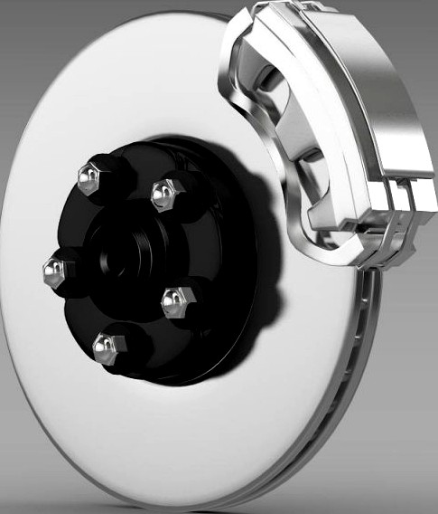 Disc brake 3D Model