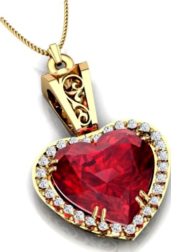 Pendent  1816 3D Model