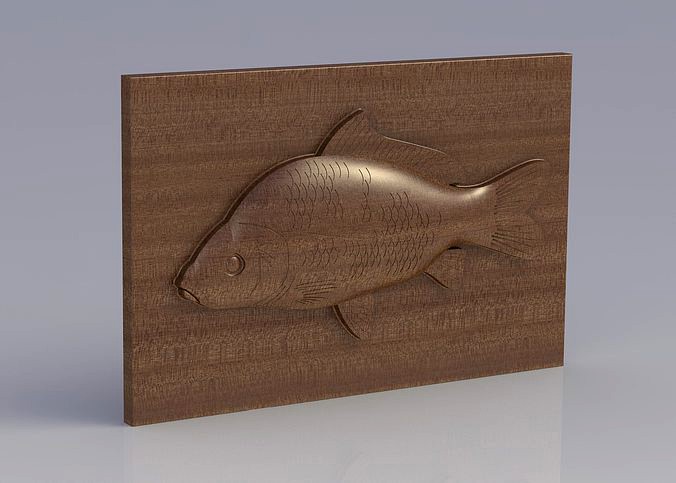 Wooden carp