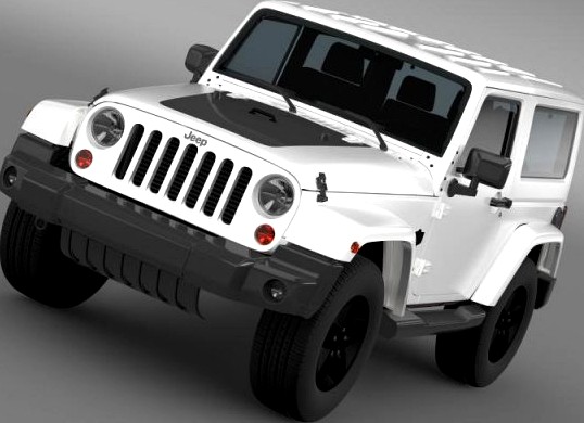 Jeep Wrangler Arctic 2012 3D Model