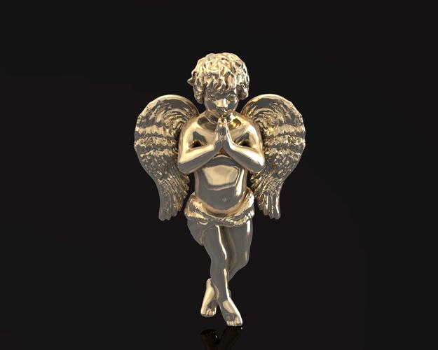 Angel sculpture 039 | 3D