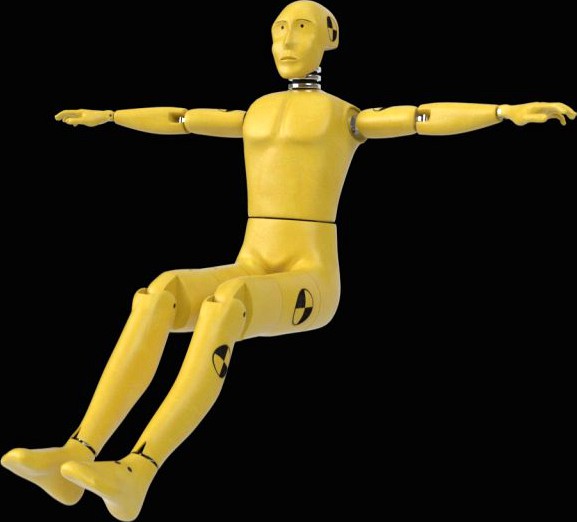 Crash Test Dummy 3D Model